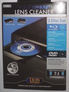 DVD / Bluray lenscleaner surround setup disc set Ixos XPC241