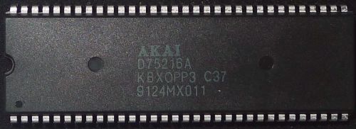 UPD75216A-C37 KBXOPP3 mask programmed microcontroller