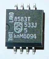 PCF8583T Philips I2C RTC + RAM