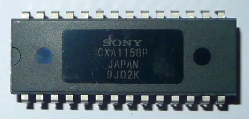 CXA1158 = CXA1158P sync processor