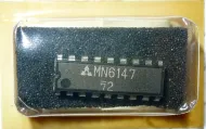 MN6147 AM/FM PLL IC origineel Philips sparepart