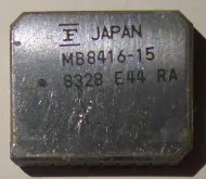 MB8416-15 Fujitsu SRAM 2Kx8 (LCC32)