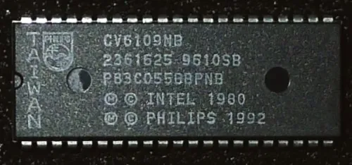 Philips CV6109NB P83C055 mask programmed microcontroller 4822 209 12724