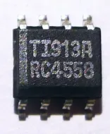 RC4558D TI dual opamp