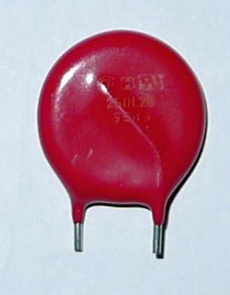 250V RMS varistor Harris V250LA20A