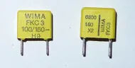 WIMA FKC3 160V radiale polycarbonaatcondensatoren