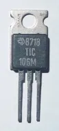 TIC106M Texas Instruments 600V 3,2A thyristor