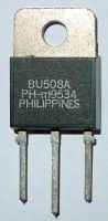 BU508A Philips NPN transistor 1500V 8A 125W