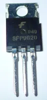 SFP9620 Fairchild P-channel MOSFET 200V 3,5A