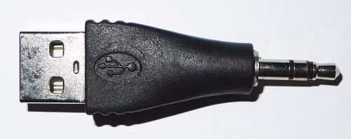USB-A male naar 3,5mm jack male verloopstuk