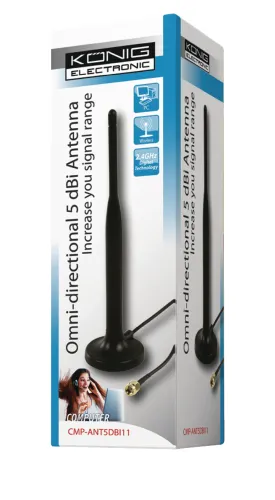 Wifi binnenantenne 5dBi omnidirectional