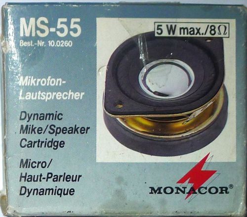 Monacor MS-55 luidspreker/microfoon