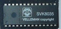 SVK8035 voorgeprogrammeerde microcontroller voor Velleman K8035