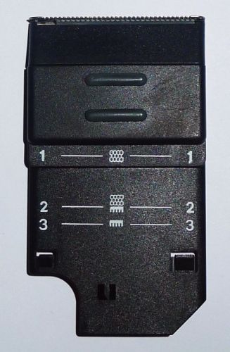 Braun schuifknop met tondeuse voor micro vario 3
