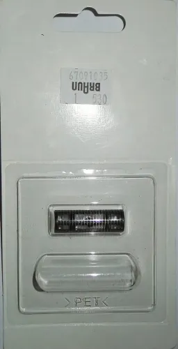 Braun scheermes 67091035 voor Silkepil 5 / 7 / 9