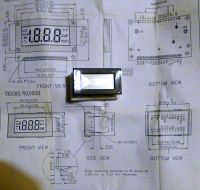 Velleman (Vikay) VK1000H-9 200mV 3,5 digit LCD panel meter