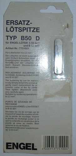 Engel B50D stift voor Engel B50 en S50