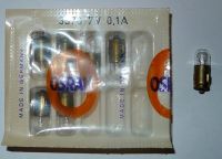 7V 0,1A BA7s 6,5x19mm Osram 3370