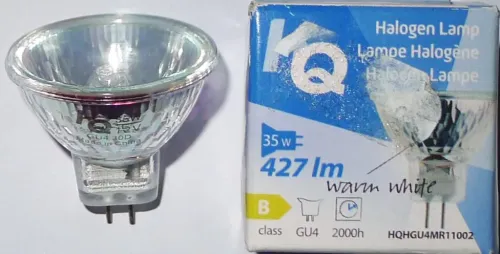 12V 35W GU4 MR11 30° dichroic HQ