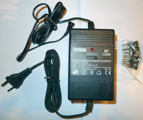 Eagle universele netadapter 1200mA